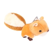 Cute And Cute Big Tail Squirrel Pendant Plush Toy Little Squirrel Doll Cartoon Bag Pendant Keychain Doll