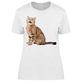 thumbnail image 1 of Cute And Funny Cat T-Shirt Women -Image by Shutterstock, Female x-Large, 1 of 2