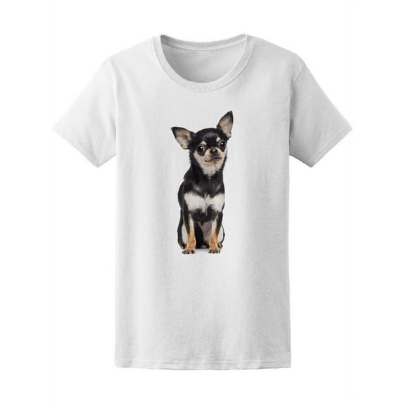 Cute And Funny Chihuahua T-Shirt Women -Image by Shutterstock, Female Large