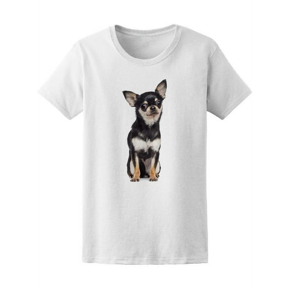 Cute And Funny Chihuahua T-Shirt Women -Image by Shutterstock, Female XX-Large