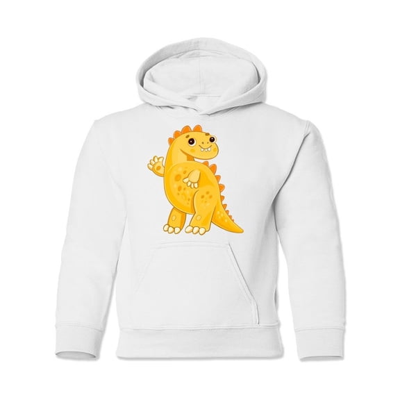 Cute And Funny Dinosaur Hoodie Juniors -Image by Shutterstock,  Medium