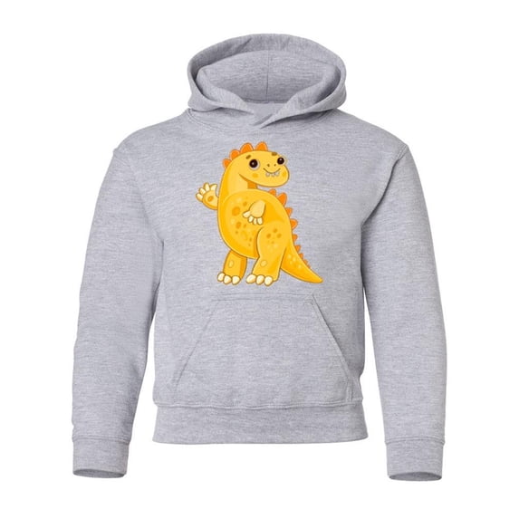 Cute And Funny Dinosaur Hoodie Juniors -Image by Shutterstock, Small