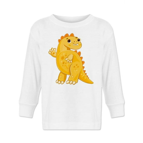 Cute And Funny Dinosaur Long Sleeve Toddler -Image by Shutterstock,  3 Toddler