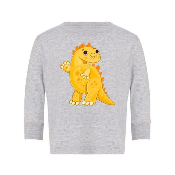 Cute And Funny Dinosaur Long Sleeve Toddler -Image by Shutterstock, 4 Toddler