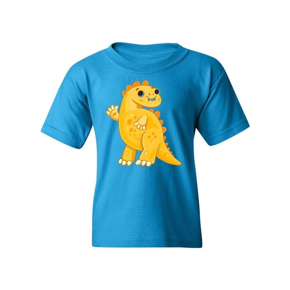 Cute And Funny Dinosaur T-Shirt Juniors -Image by Shutterstock, Large