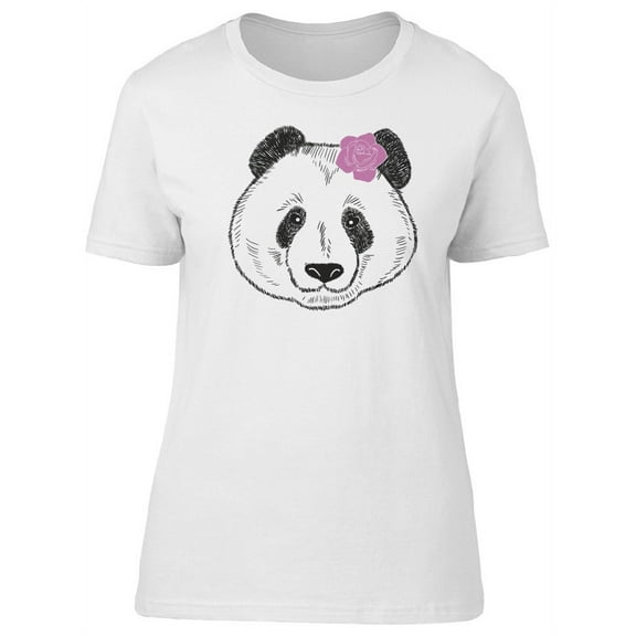 Cute And Funny Female Panda Tee Women's -Image by Shutterstock