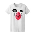 thumbnail image 1 of Cute And Happy Easter Egg T-Shirt Women -Image by Shutterstock, Female Large, 1 of 2
