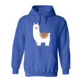 thumbnail image 1 of Cute And Happy Llama Hoodie Women -SPIdeals Designs, Female Small, 1 of 4