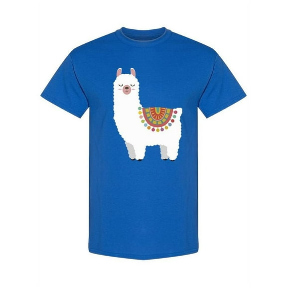 Cute And Happy Llama T-Shirt Women -SPIdeals Designs, Female x-Large