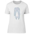 thumbnail image 1 of Cute And Happy Rabbit T-Shirt Women -Image by Shutterstock, Female Medium, 1 of 2