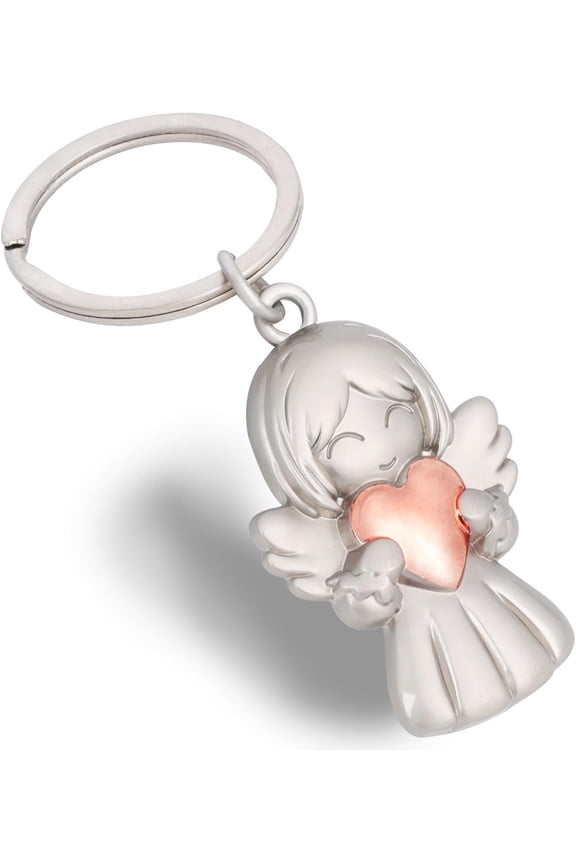 Cute Angel Keychain Guardian of Safety, Personalized & Remembrance Accessory Suitable for Drivers - Ideal Gifts for Women.