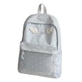 thumbnail image 1 of Cute Angel Wing Polka Dot Backpack Multi Color Portable Teen School Holiday Gift Bag, 1 of 7