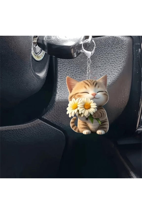 Cute Animal Bags Pendants Keys Decorations Mini Metal Charms Kawaii Accessories Gift Backpack Decor