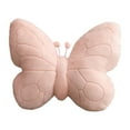 thumbnail image 1 of Cute Animal Decorative Pillow, Cotton Butterfly Throw Pillow, Butterfly Shaped Throw Pillow, Soft Decorative Accent for Sofa, Bed, Dorm, Novelty Home Decor Gift Idea, Christmas Ornaments, 1 of 6