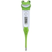 Caring Mill Digital Oral, Rectal and Underarm Thermometer for Infants, Baby, and Kids - Frog