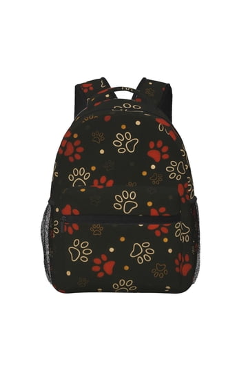 Dog Paw Print Backpacks in Bright Colors for Casual and  display picture 3