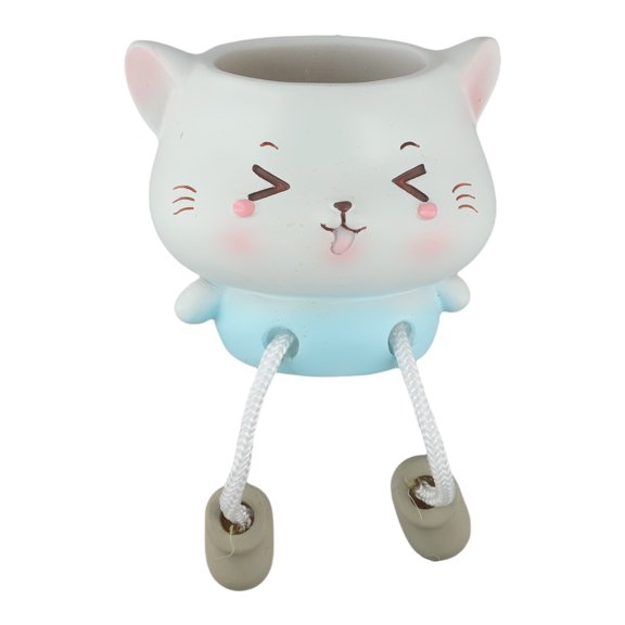 Cute Animal Hanging Flower Pot: Enhance Your Space With Adorable Resin Decor