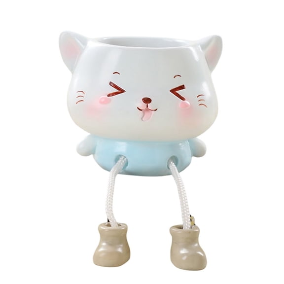 Cute Animal Hanging Flower Pot: Enhance Your Space with Adorable Resin Decor