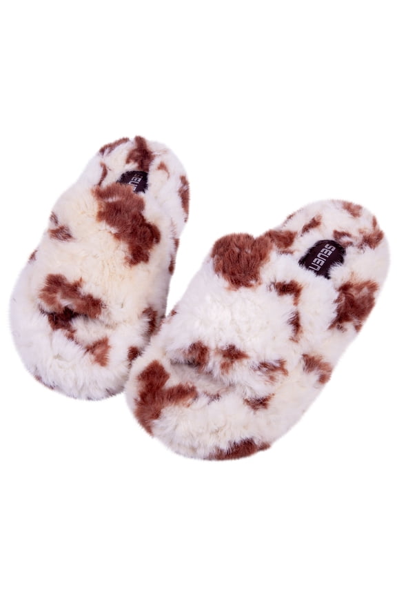 Cute Animal House Slippers, Warm Fuzzy Slipper Socks with Grippers Non Slip, Cozy Funny Gifts