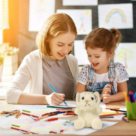 Cute Animal Keychain Soft Plush Toy Keyring for Kids Adults and Collectors