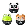 thumbnail image 1 of Cute Animal Kitchen Timer Cartoon Digital Kitchen Timer Countdown Timer Decorative Timer Visual Cute Cooking Timer with on and Off Switches for Kitchen Classroom - Style:Style 1, 1 of 6