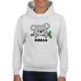 thumbnail image 1 of Cute Animal Koala For Kids  Hoodie Juniors -Image by Shutterstock,  Small, 1 of 4