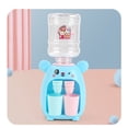 thumbnail image 1 of Cute Animal Mini Water Dispenser Toy, Pretend Play Kitchen Set with Press to Dispense Function, Interactive Role Play Drinking Fountain for Imaginative Play, Includes 2 Cups, 1 of 9