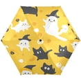 thumbnail image 1 of Cute Animal Patterns Umbrellas for Sun Auto Open Close UV50+ Waterproof 5-Fold Compact Fiberglass Frame, 1 of 6