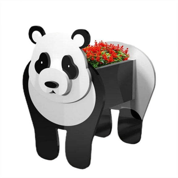 Cute Animal Planter,Cartoon Cow Bear Pig Succulent Pots,Multi Anime Cartoon Flower Pot,Tabletop Plants Planter Indoor Office Home Houswarming Decors