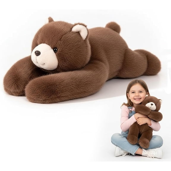 Cute Animal Plush Stuffed Toys, Soft Hugging Pillow for Kids and Adults, Koala Design for Anxiety Relief, Gift Brown