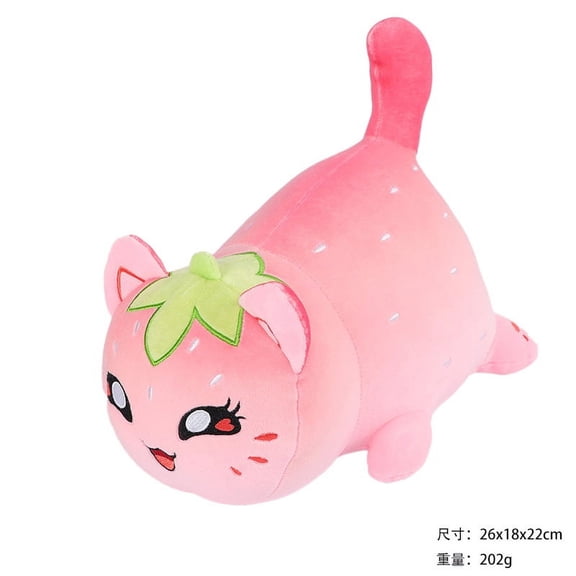 Cute Animal Plush Toy 28cm Soft Stuffed Doll, Kawaii Cat Unicorn Plushie, Cozy Cuddle Pillow Gift for Teens Adults, Desk Decor & Comfort Companion
