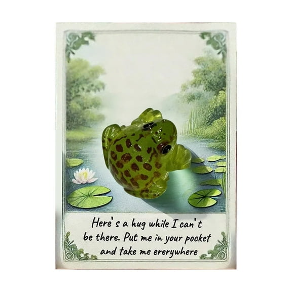 Cute Animal Pocket Hug Gifts with A Comforting Message Card That Spreads Love and Positivity, Lightweight and Portable Tokens Easy To Carry In Pockets Bags Or Purses for