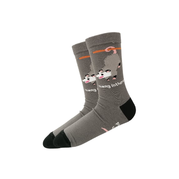 Cute Animal Possum Socks Fun Novelty Socks for Men Women Gift Cotton