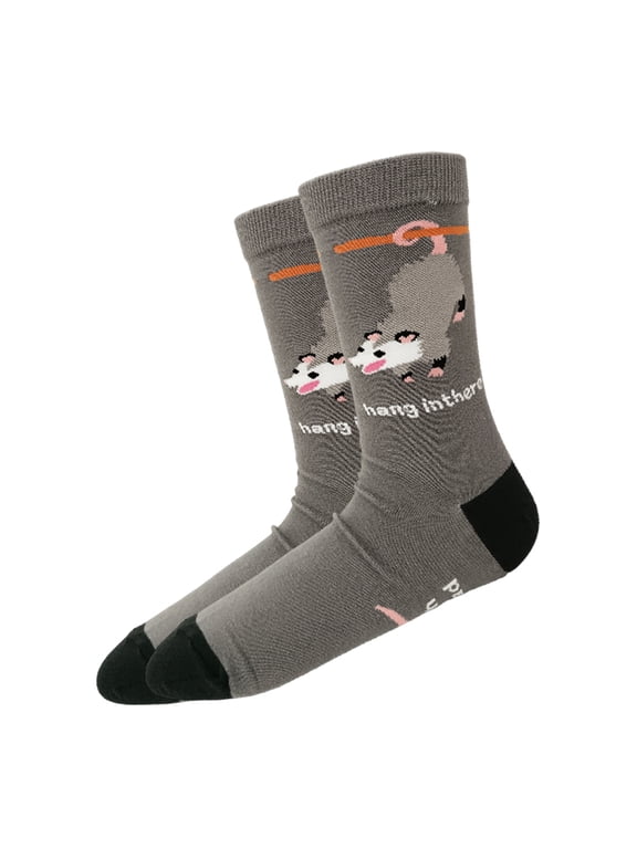 Cute Animal Possum Socks Fun Novelty Socks for Men Women Gift Cotton