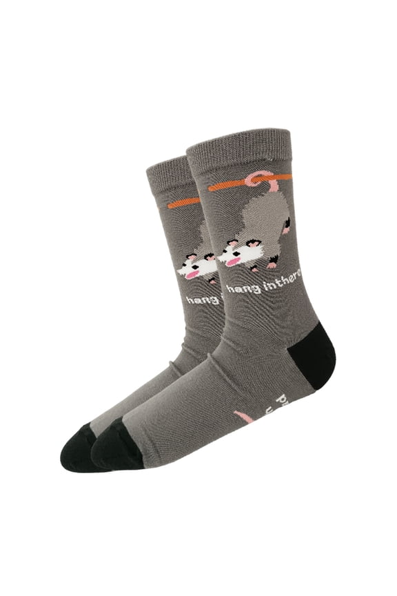 Cute Animal Possum Socks Fun Novelty Socks for Men Women Gift Cotton