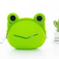 thumbnail image 1 of Cute Animal Silicone Change Wallet (Frog), 1 of 6