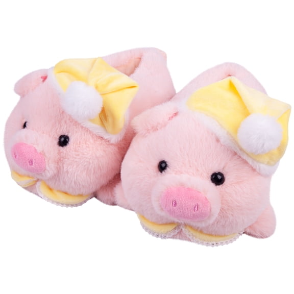 Cute Animal Slippers for Women & Men - Fluffy Fuzzy Plush House Shoes,Funny Cozy Winter Bedroom Slippers with Non-Slip, Comfortable Sleeping Fun