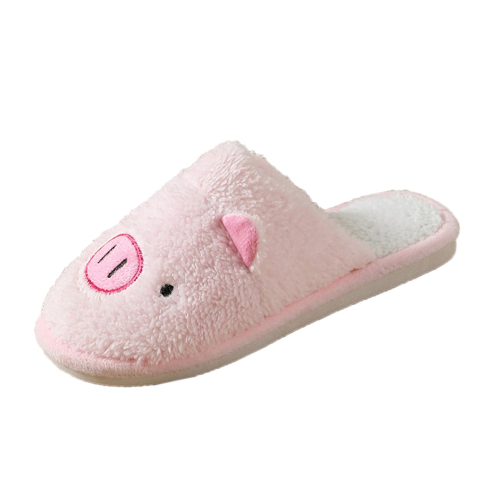 Cute Animal Slippers for Women, Soft Warm Comfort Fluffy AntiSkid