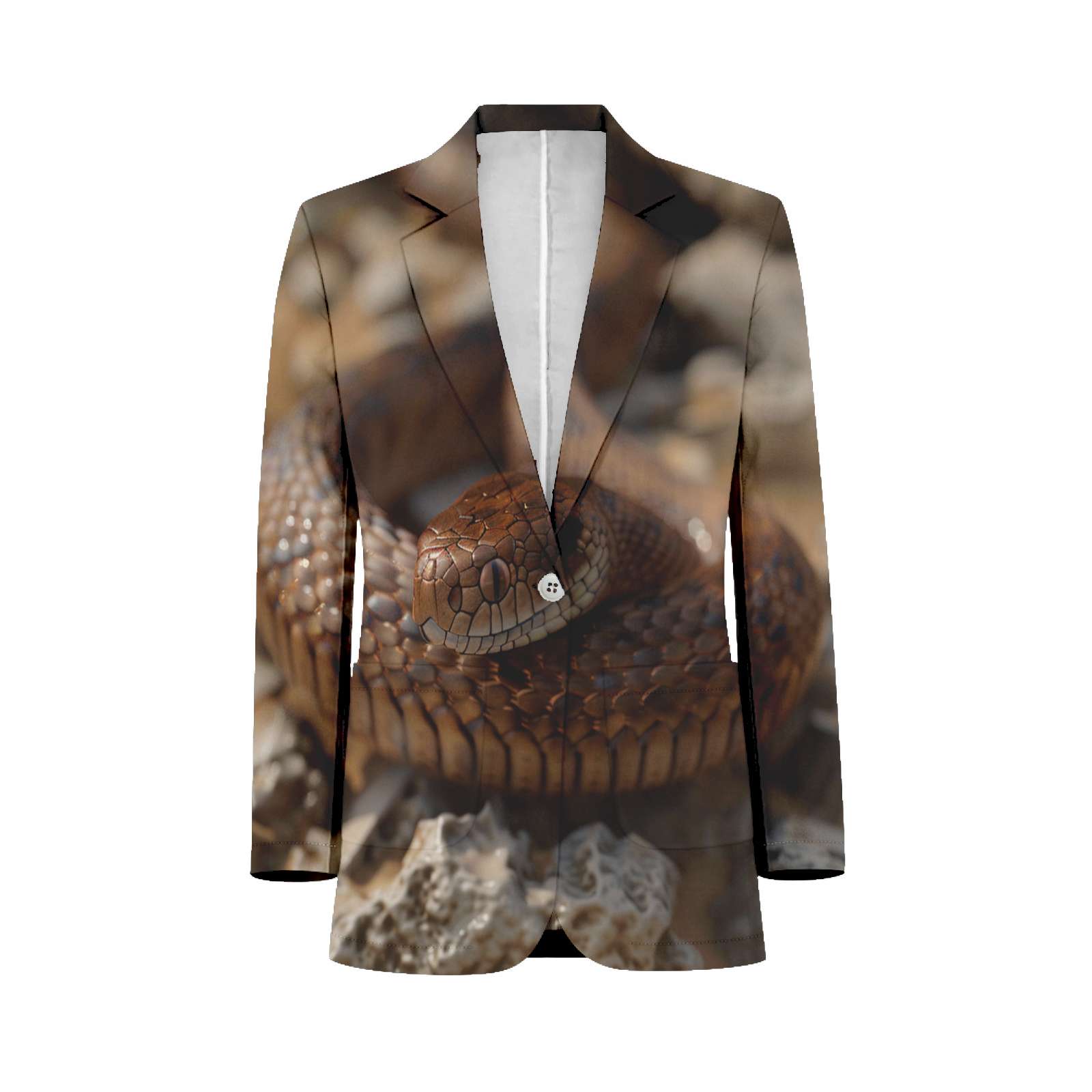 Cute Animal Snake Customized Men's Suits full man Shawl Collar ...