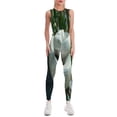 thumbnail image 1 of Cute Animal Snake Women's One Piece Yoga Jumpsuits Leggings Playsuit Gym Suit Fitness Running Athletic Clothes Gym Wear Set, 1 of 6