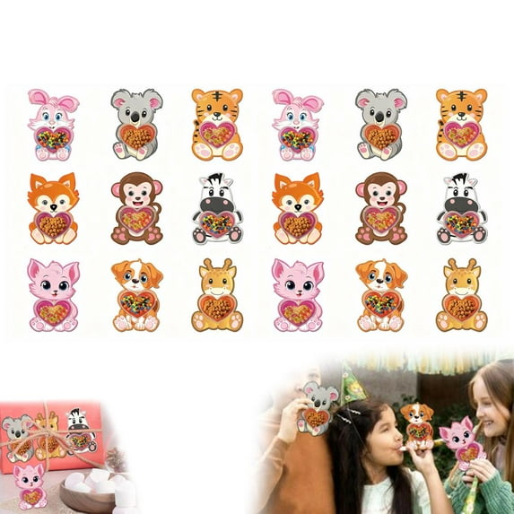 Cute Animal Twist Gumball Machine Shaker Cup - Cartoon Designs For Kids ...