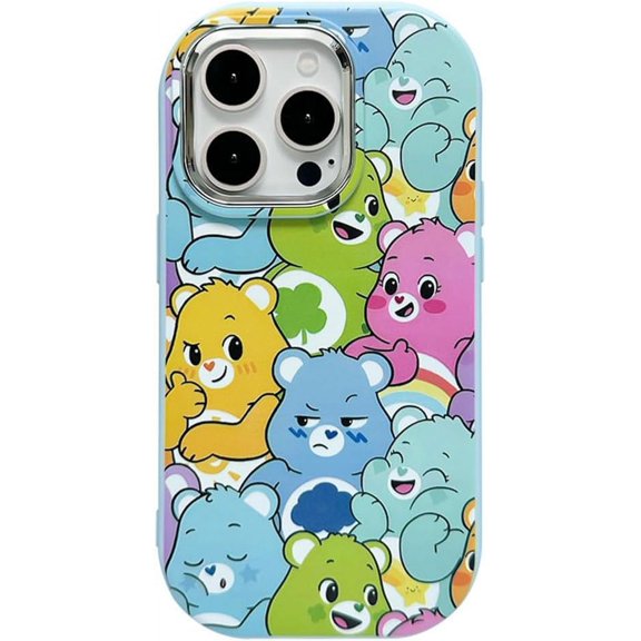 Cute Animals Bear Dog Pig Rabbit Soft Phone Case Compatible with iPhone Case (Bear,iPhone 14 Plus)