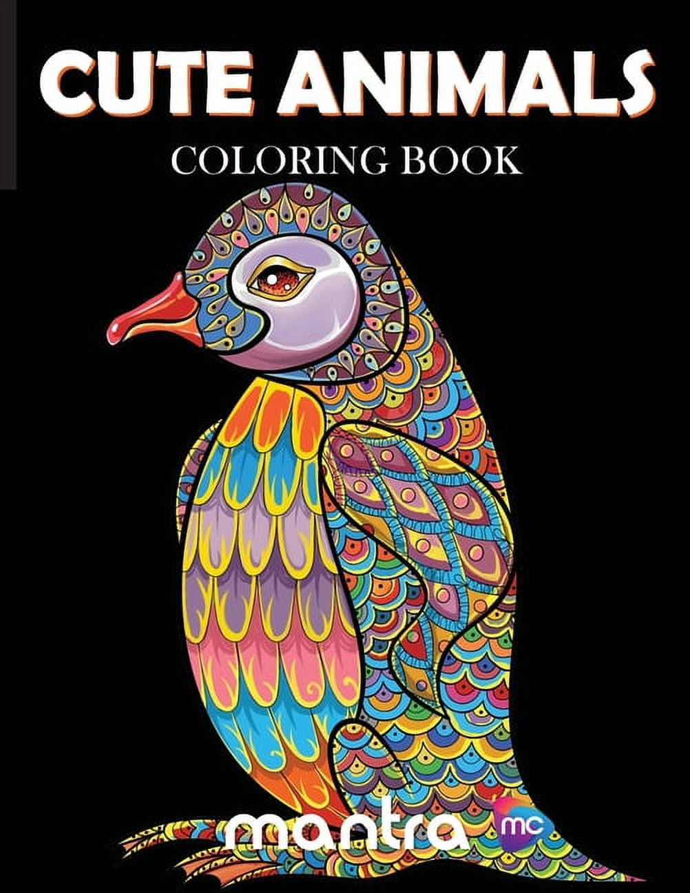 Animals in Style Volume 2: Adult Coloring Book: Relaxing, Stress Relief, Funny Animals, Mindfulness, Anxiety Relief, Great Gift for Men or Women or