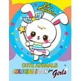 thumbnail image 1 of Cute Animals Coloring Book for Girls: Coloring for Children, (Paperback), 1 of 1