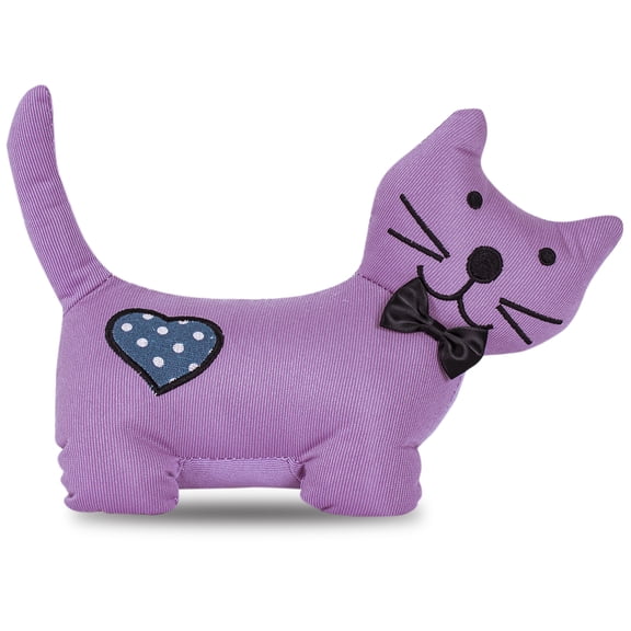 Cute Animals Decorative Door Stoppers, Soft Durable Fabric Weighted Interior Wall Protector for Home & Office, Anti Collision Heavy Duty Compact Floor Decor Book Stopper