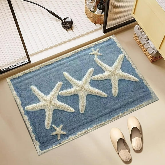 Cute Animals Doormat Welcome Mat Entrance Floor Mat Sproof Absorbent Fast Dry for Bathroom Kitchen Living Room(A)