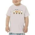 thumbnail image 1 of Cute Animals Ice Cream Lovers T-Shirt Toddler -Image by Shutterstock,  4 Toddler, 1 of 4