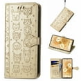 thumbnail image 1 of Cute Animals Pattern Embossed Case for Google Pixel 6 (5G) 2021, Allytech PU Leather Bookstyle Phone Case Flip Notebook Wallet Card Slots Holder Stand Folio Protective Case with Hand Strap, Gold, 1 of 2