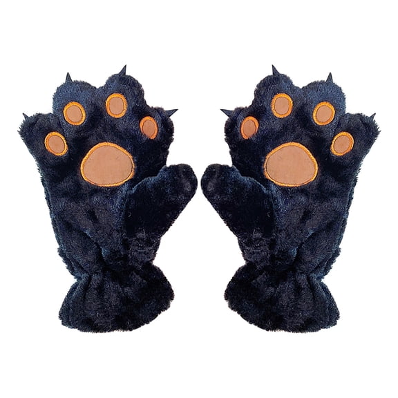 Cute Animals Paw Gloves Pet Claw Bear Palm Gloves Full Finger For Cold And Warmth Protection