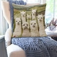 thumbnail image 1 of Cute Animals Print Pillow Set Bedroom Living Room Sofa Cushion 45x45 Cm For Sofa Living Room Decoration, 1 of 6